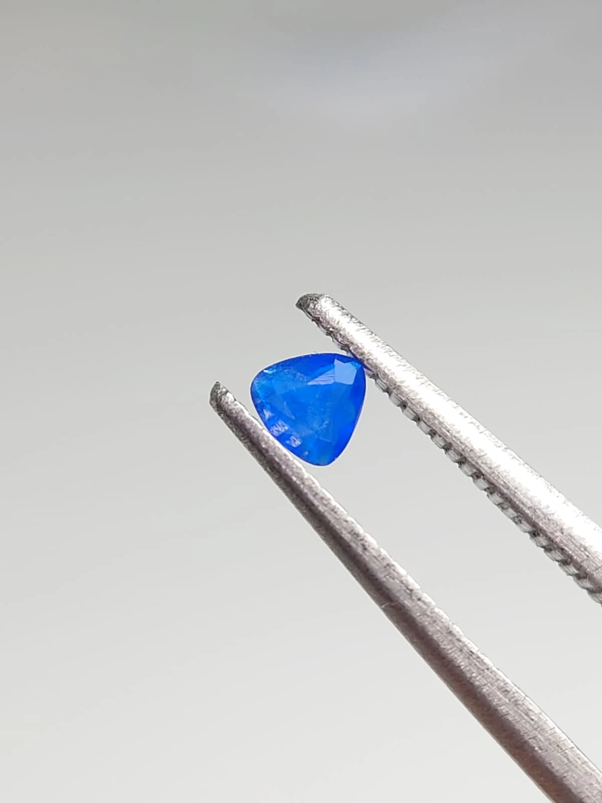 0.1ct Natural Trillion Cut Hauyne from Afghanistan — view 2